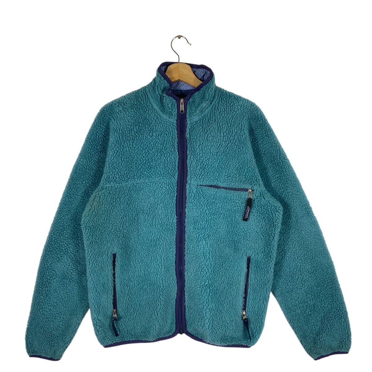 Patagonia × Rhythm Vintage 90s Patagonia Retro Deep Pile Fleece Zipper M Size Size US M / EU 48-50 / 2 - 1 Thumbnail