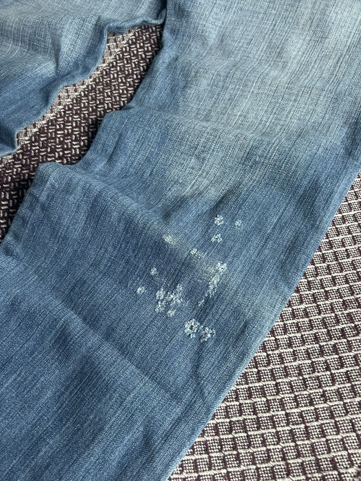 Vintage Vintage Smog Distressed Denim Jeans Baggy Faded Streetwear Size US 36 / EU 52 - 5 Thumbnail