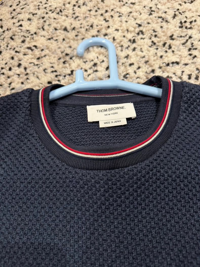 Thom Browne Thom Browne Short sleeve knit top Size US XXL / EU 58 / 5 - 3 Thumbnail