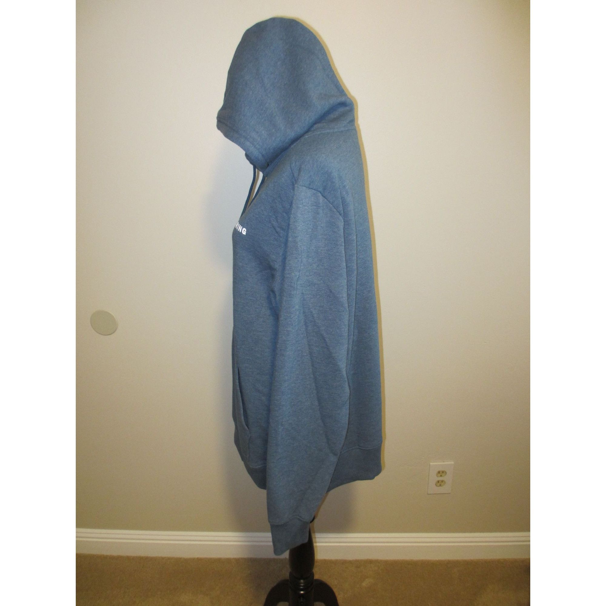 The North Face The North Face Mens Blue Pullover Hoodie With "Never Stop Ex Size US L / EU 52-54 / 3 - 2 Thumbnail