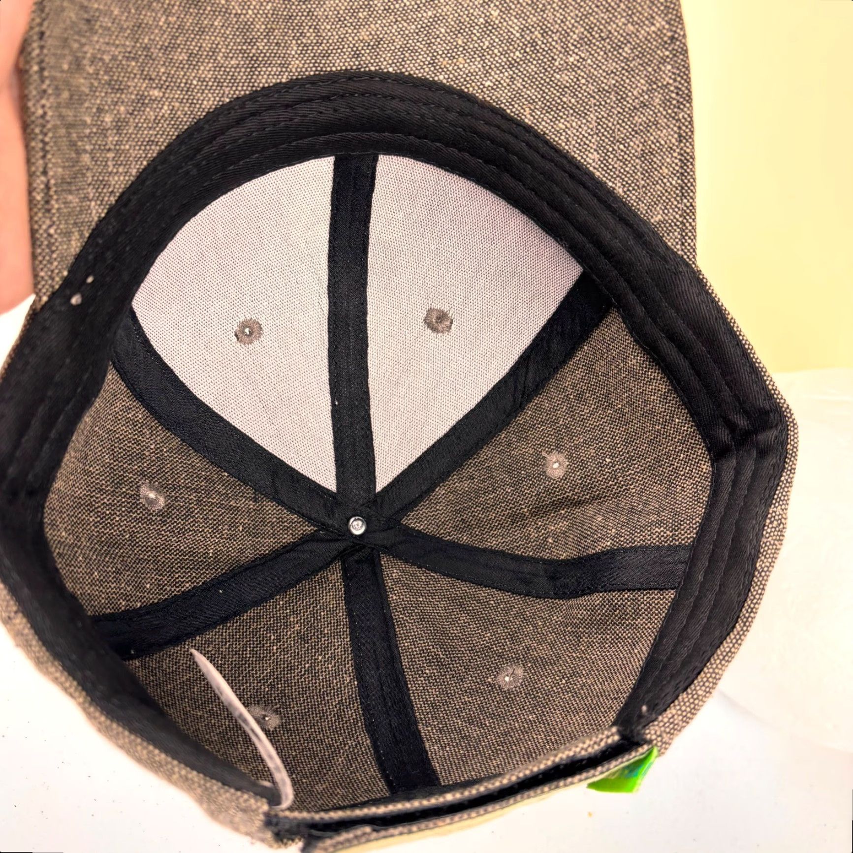 Twisted X Twisted X Baseball Cap Hat Strapback Tweed Western Copper Logo Adult One Size Brown/Tan Canvas Cotton Ballcap Adjustable Hook and Loop Size ONE SIZE - 5 Thumbnail