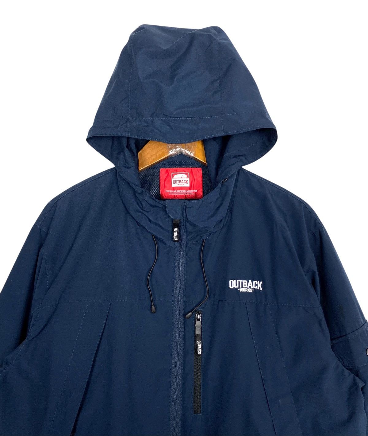 Japanese Brand Rare‼️ Outback Works Hoodie Jacket Size US L / EU 52-54 / 3 - 4 Thumbnail