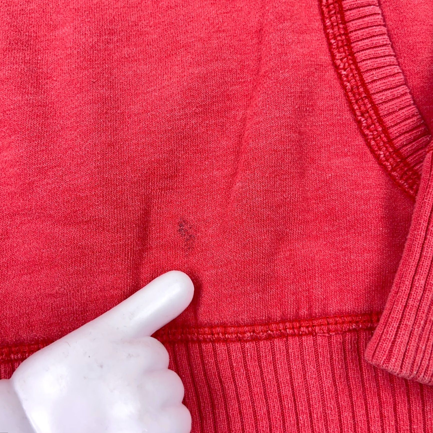 American Eagle Outfitters Vintage American Eagle Hoodie Women Large Red Blue Faded Spell Out AEO 2000s L Size L / US 10 / IT 46 - 5 Thumbnail