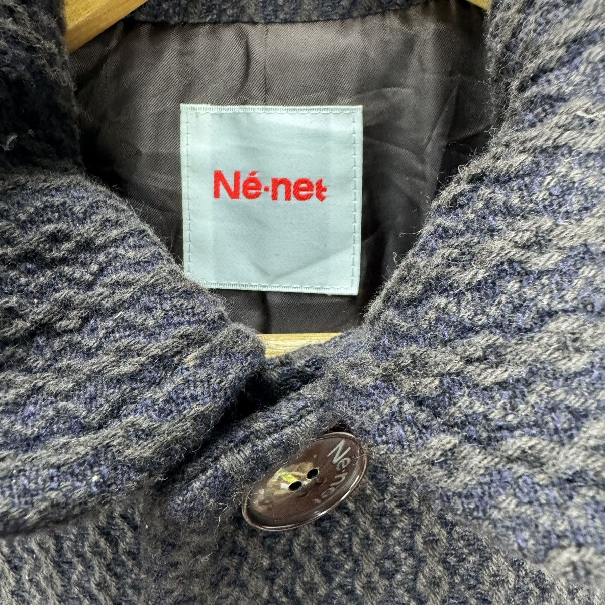 Ne-Net 🌟NE NET ISSEY MIYAKE HOODIE LONG JACKET Size M / US 6-8 / IT 42-44 - 10 Thumbnail