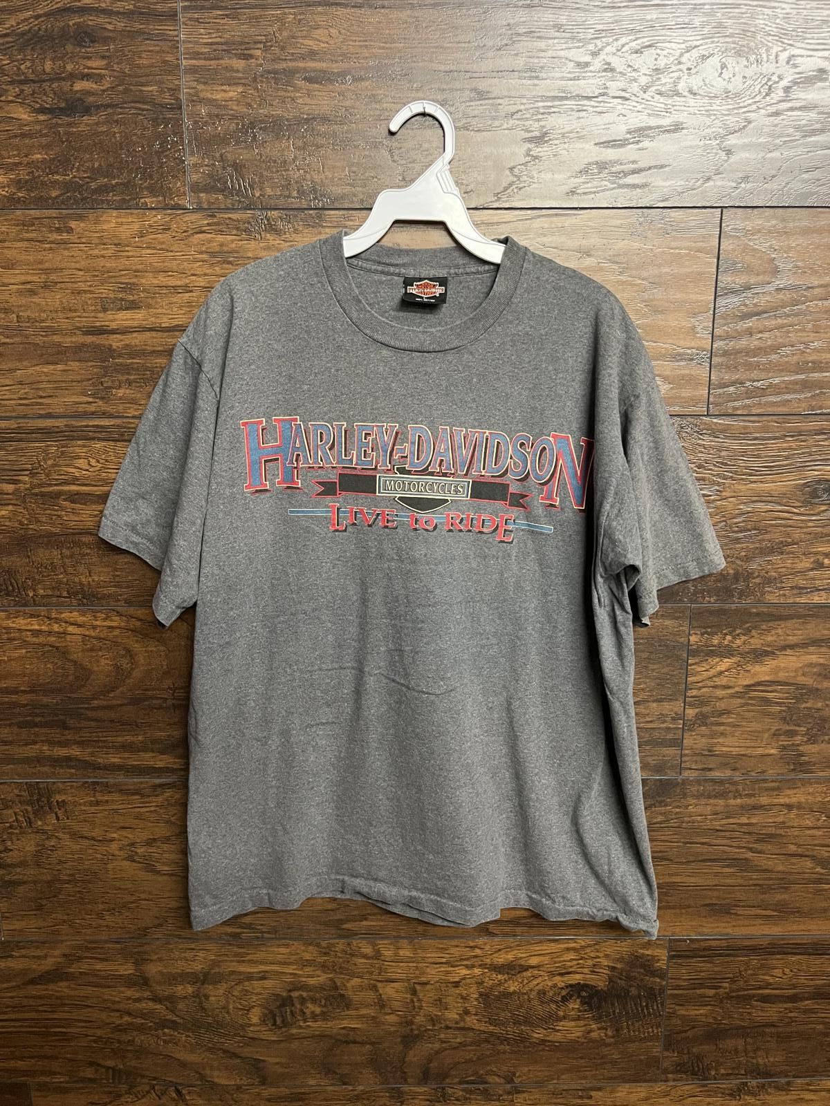 Harley Davidson Harley Davidson T-shirt Engine Dudley Perkins San Francisco Size US L / EU 52-54 / 3 - 1 Thumbnail