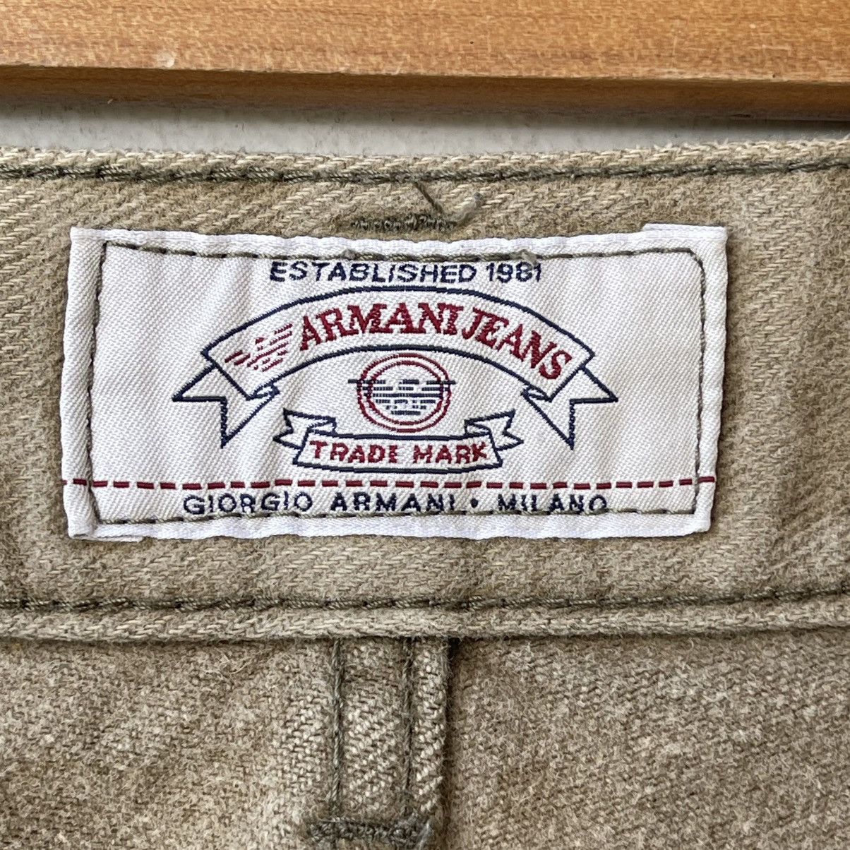 Giorgio Armani Vintage Armani Jeans Made in Italy Carpenter Pants Canvas Size US 31 - 15 Thumbnail