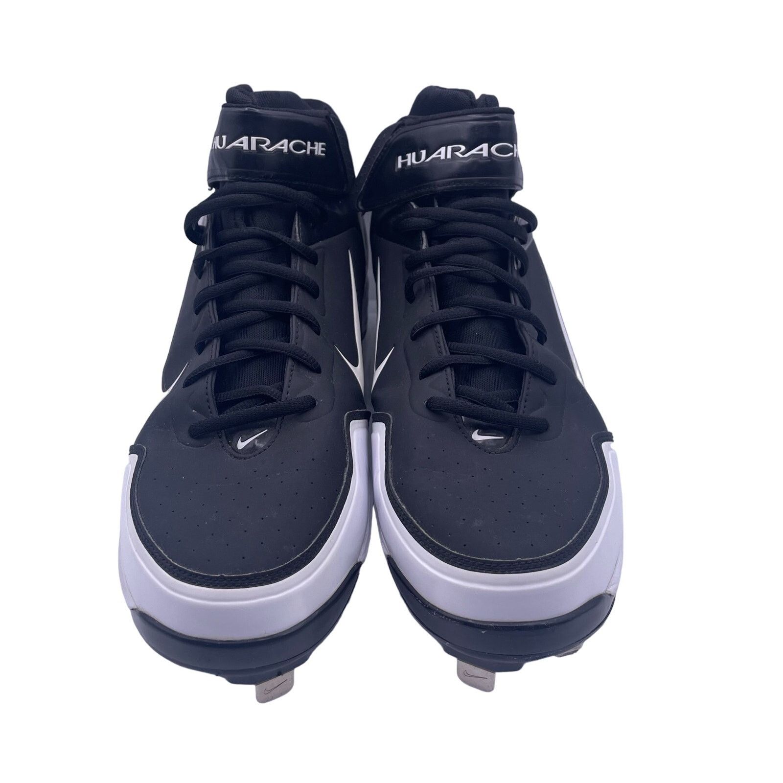 Nike Nike Air Huarache 2K Fresh Baseball Metal Cleat Mid Black 16 Size US 15 / EU 48 - 2 Thumbnail