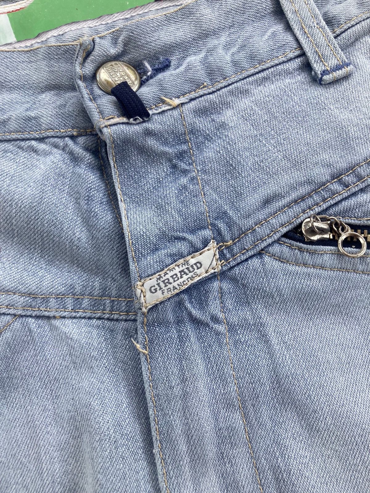 Marithe + Francois Girbaud Vintage Marithe Francois Girbaud Zip Pocket Denim Pants Size 28" / US 6 / IT 42 - 7 Thumbnail