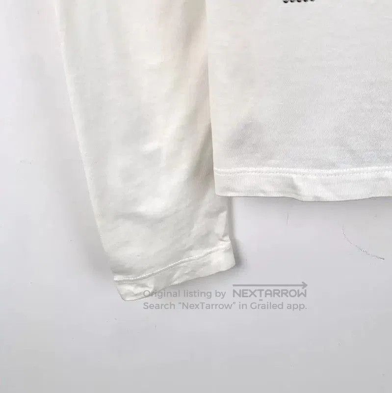 Versace Versace White Cotton Long Sleeve T-Shirt . Size US S / EU 44-46 / 1 - 4 Thumbnail