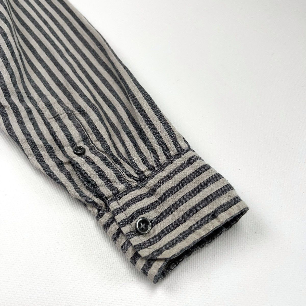 Isabel Marant Isabel Marant Etoile Stripped Gray Black Shirt Size XS / US 0-2 / IT 36-38 - 15 Thumbnail