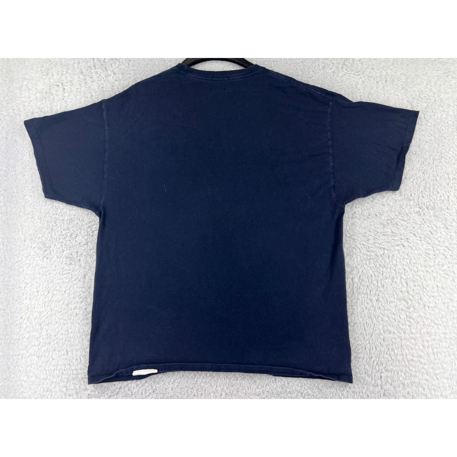 Champion Champion Shirt Men XL Blue Logo Spellout Embroidered Jersey Cotton Short Sleeve Crew Neck T-Shirt Sports Retro All Seasons Breathable Size US XL / EU 56 / 4 - 2 Thumbnail