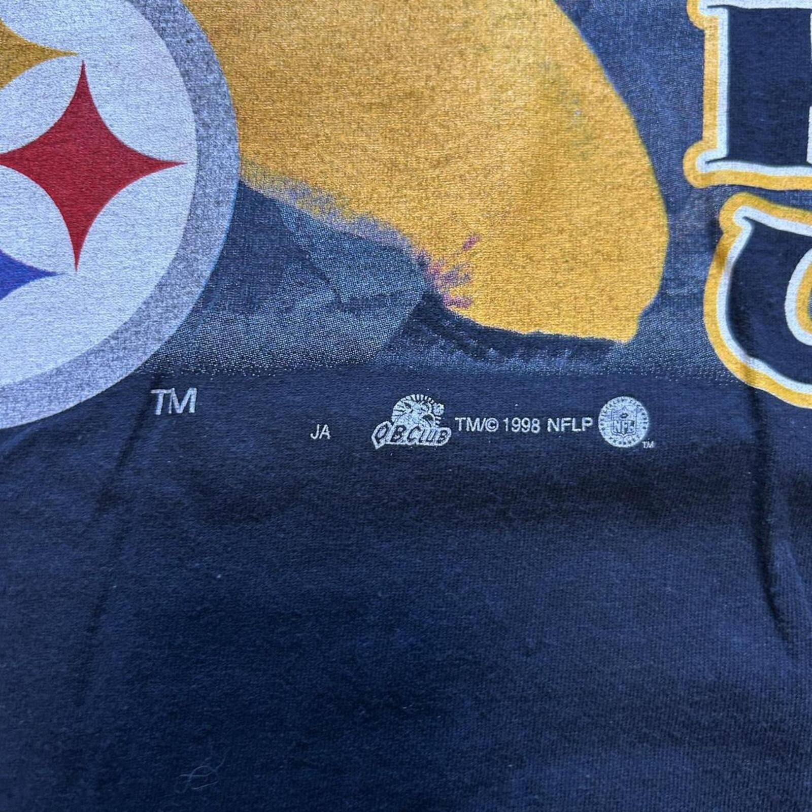 NFL Vintage 1998 Pittsburgh Steelers NFL Football t shirt L Size US L / EU 52-54 / 3 - 3 Thumbnail