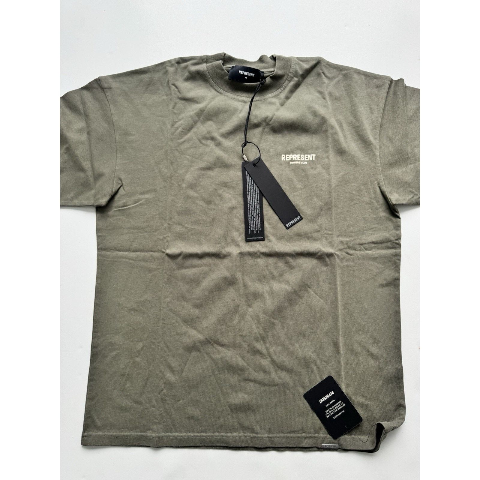 Represent Clo. Represent Owners Club T-Shirt - Olive Sz XS Size US XS / EU 42 / 0 - 2 Thumbnail