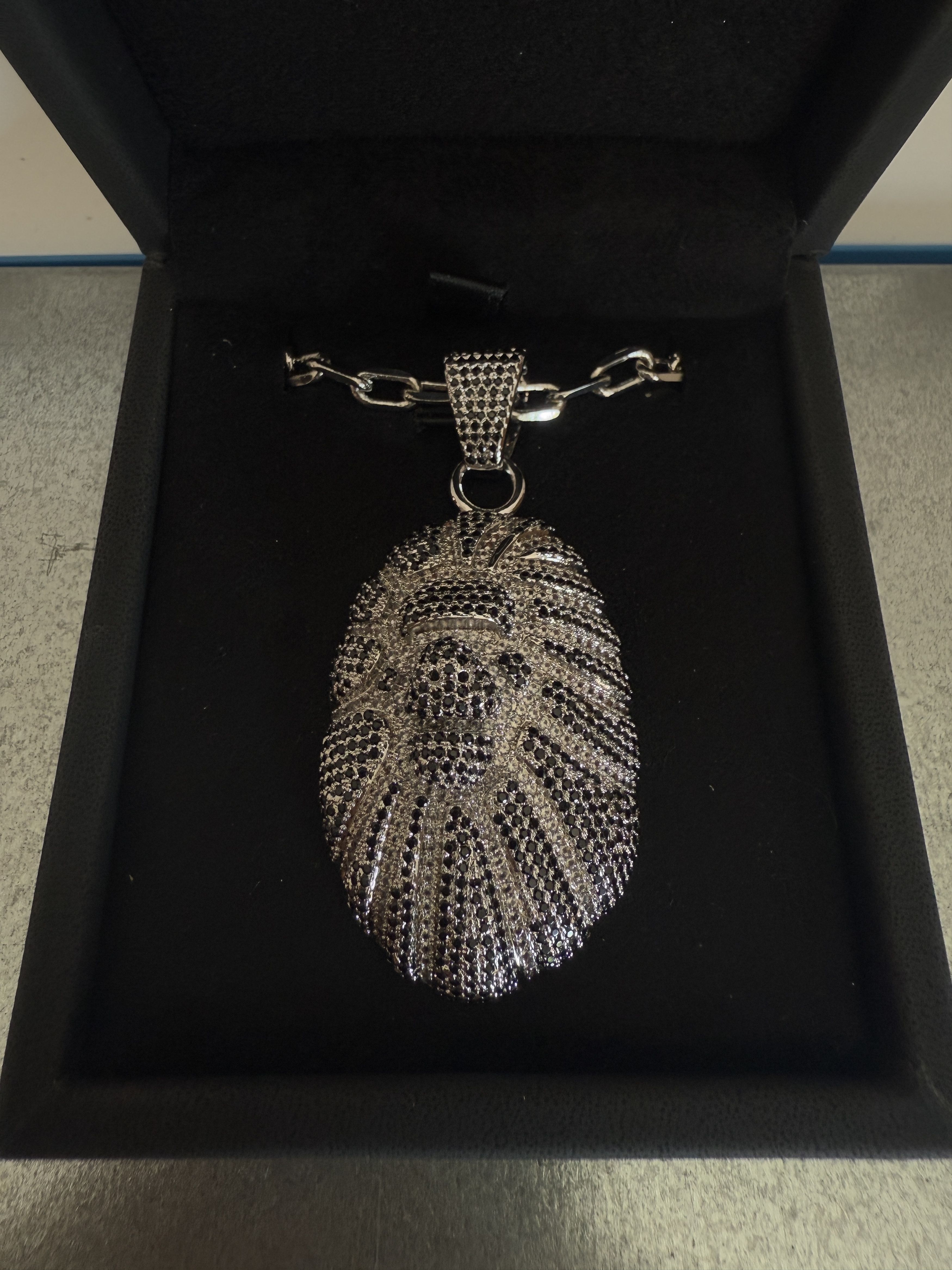 Bape BAPE APE HEAD CRYSTAL STONE NECKLACE Size ONE SIZE - 5 Thumbnail