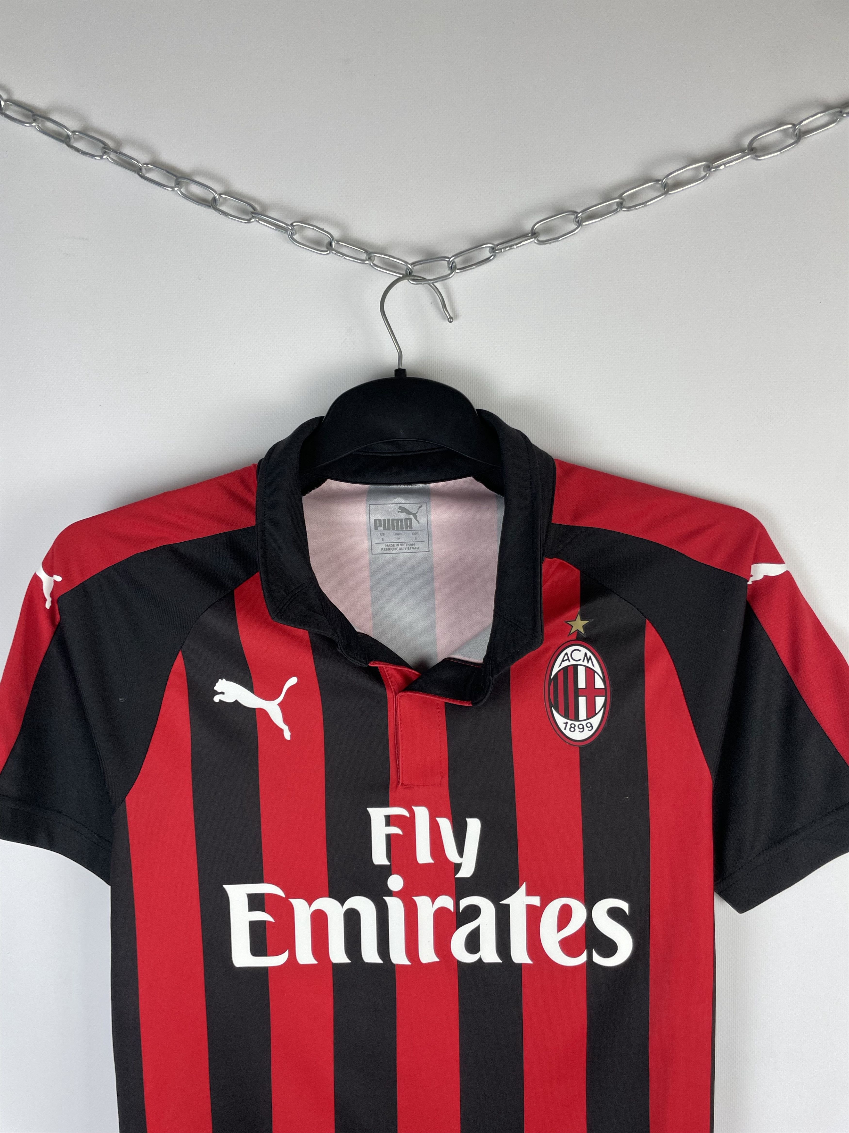 Puma Puma FC AC Milan Italy 2018/2019 Home Soccer Size US S / EU 44-46 / 1 - 3 Thumbnail