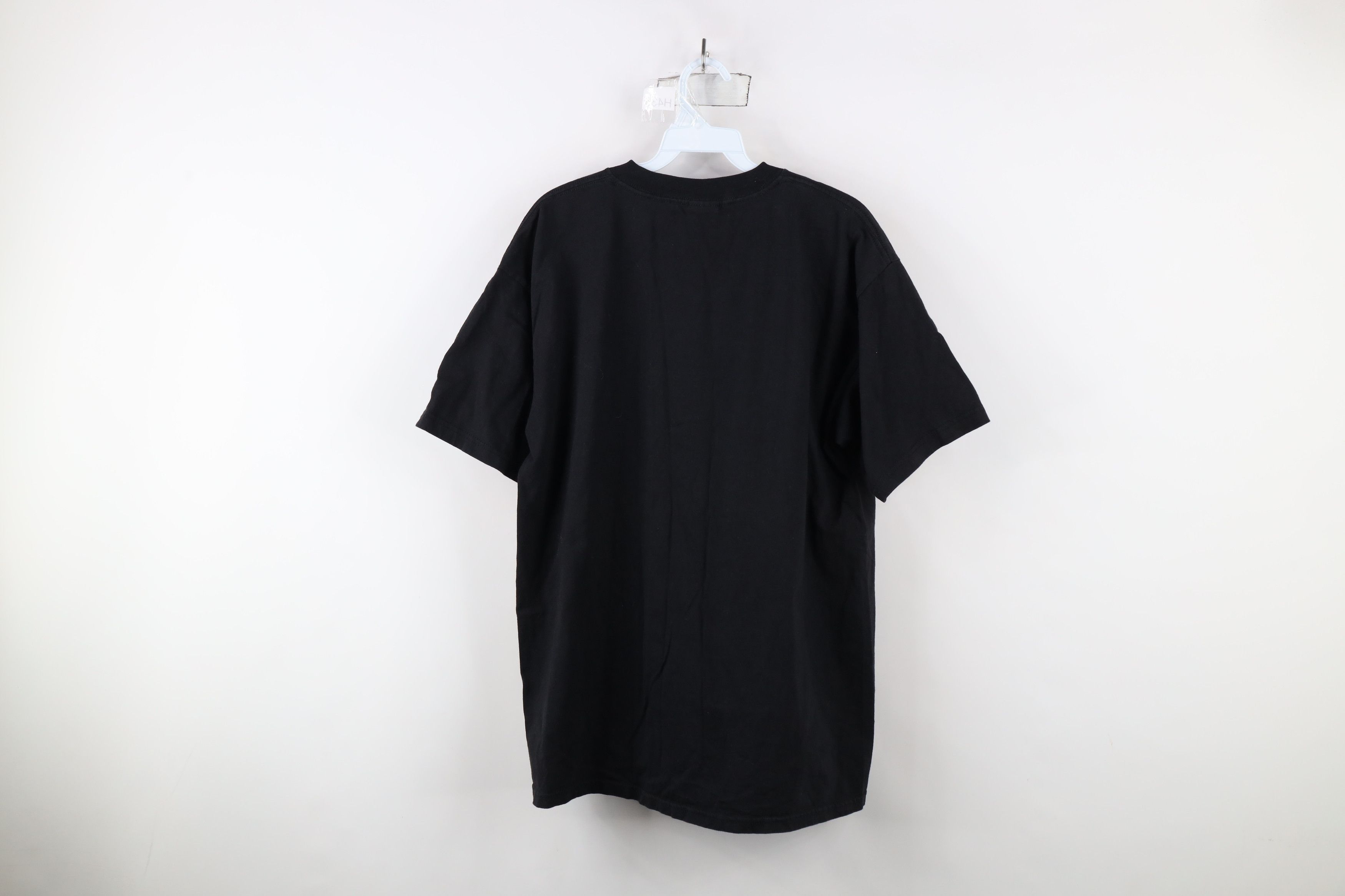 Vintage Vintage 90s Streetwear A Nation Once Again T-Shirt Black Size US L / EU 52-54 / 3 - 6 Thumbnail