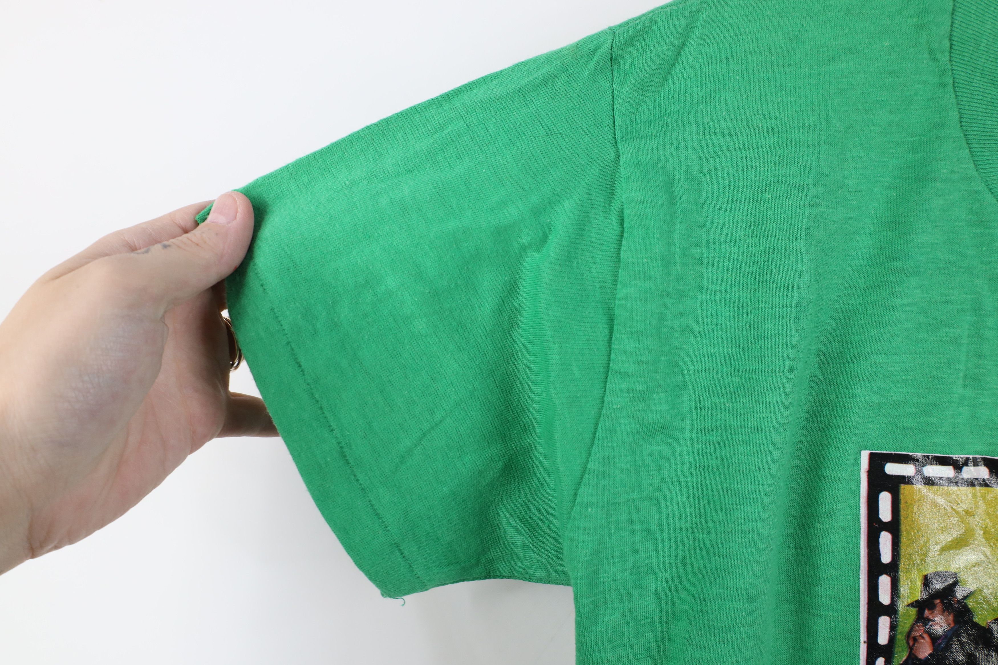 Vintage Vintage 70s 80s J Geils Band Short Sleeve T-Shirt Green USA Size US M / EU 48-50 / 2 - 8 Thumbnail