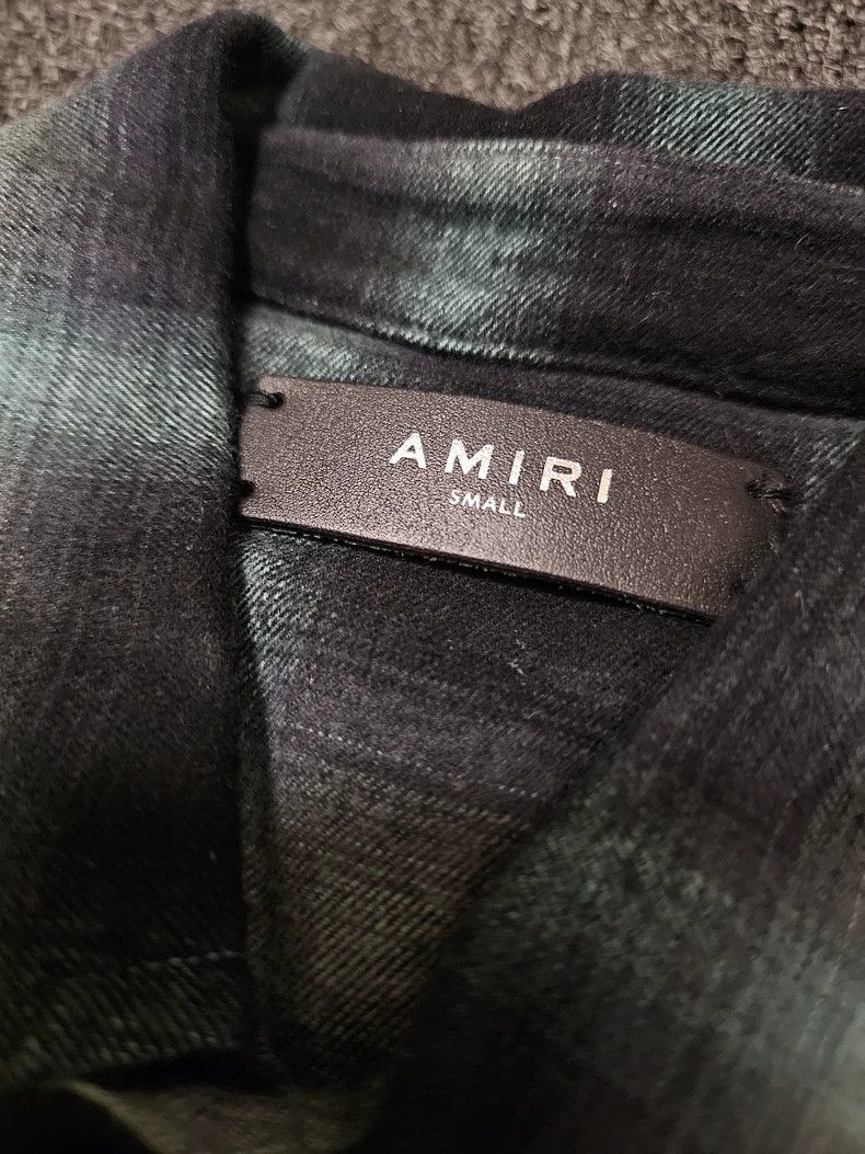 Amiri Amiri gradient checkered shirt Size US S / EU 44-46 / 1 - 3 Thumbnail