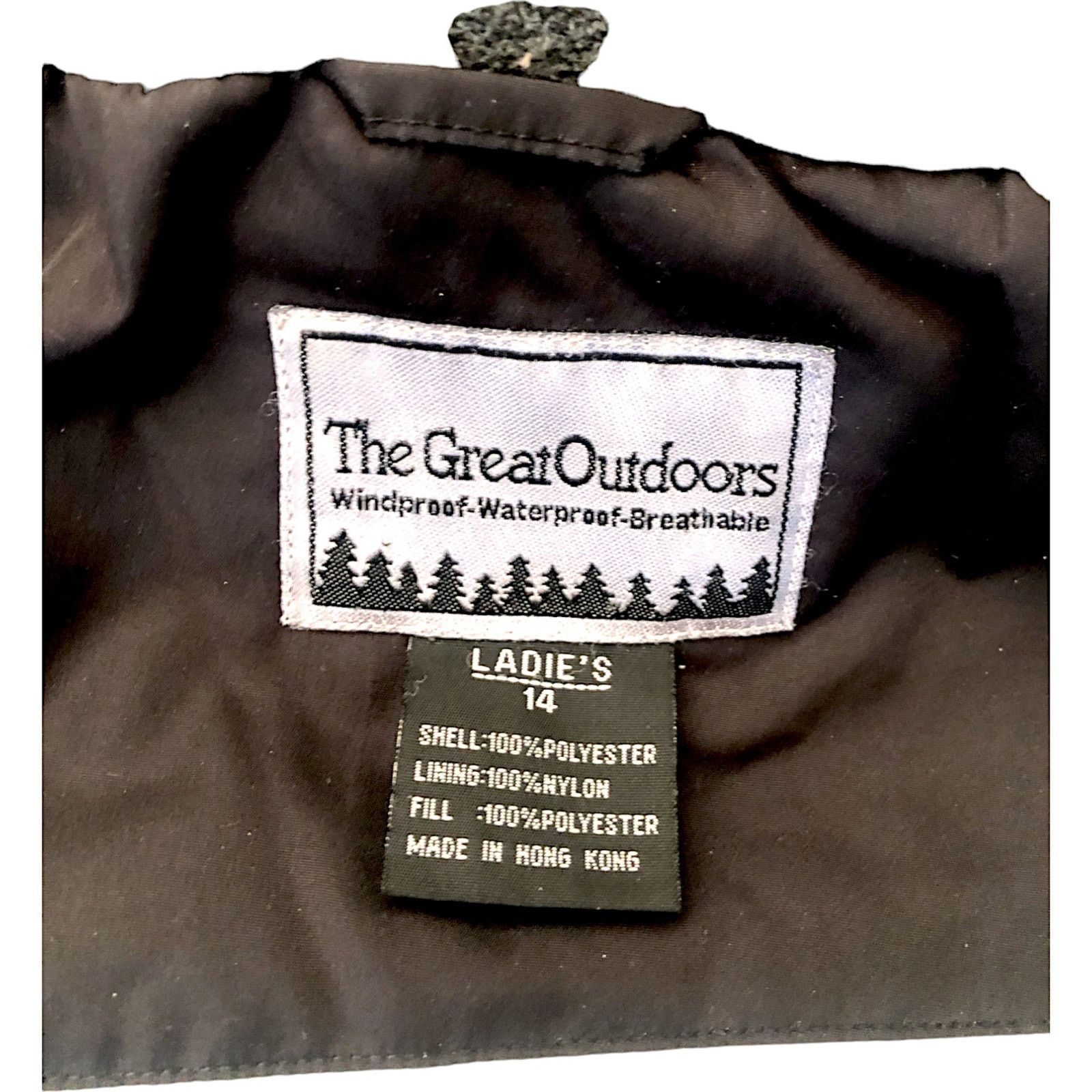 Other Great Outdoors Women's 14 Large Winter Coat w Packable Hood Size L / US 10 / IT 46 - 6 Thumbnail