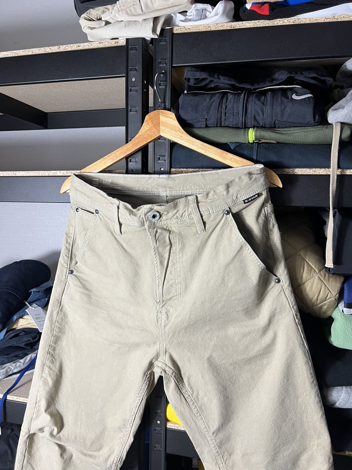 G-Star G-Star Grip 3D Relaxed Tapered Fit Pants Raw Workwear Chino Size US 28 / EU 44 - 6 Thumbnail