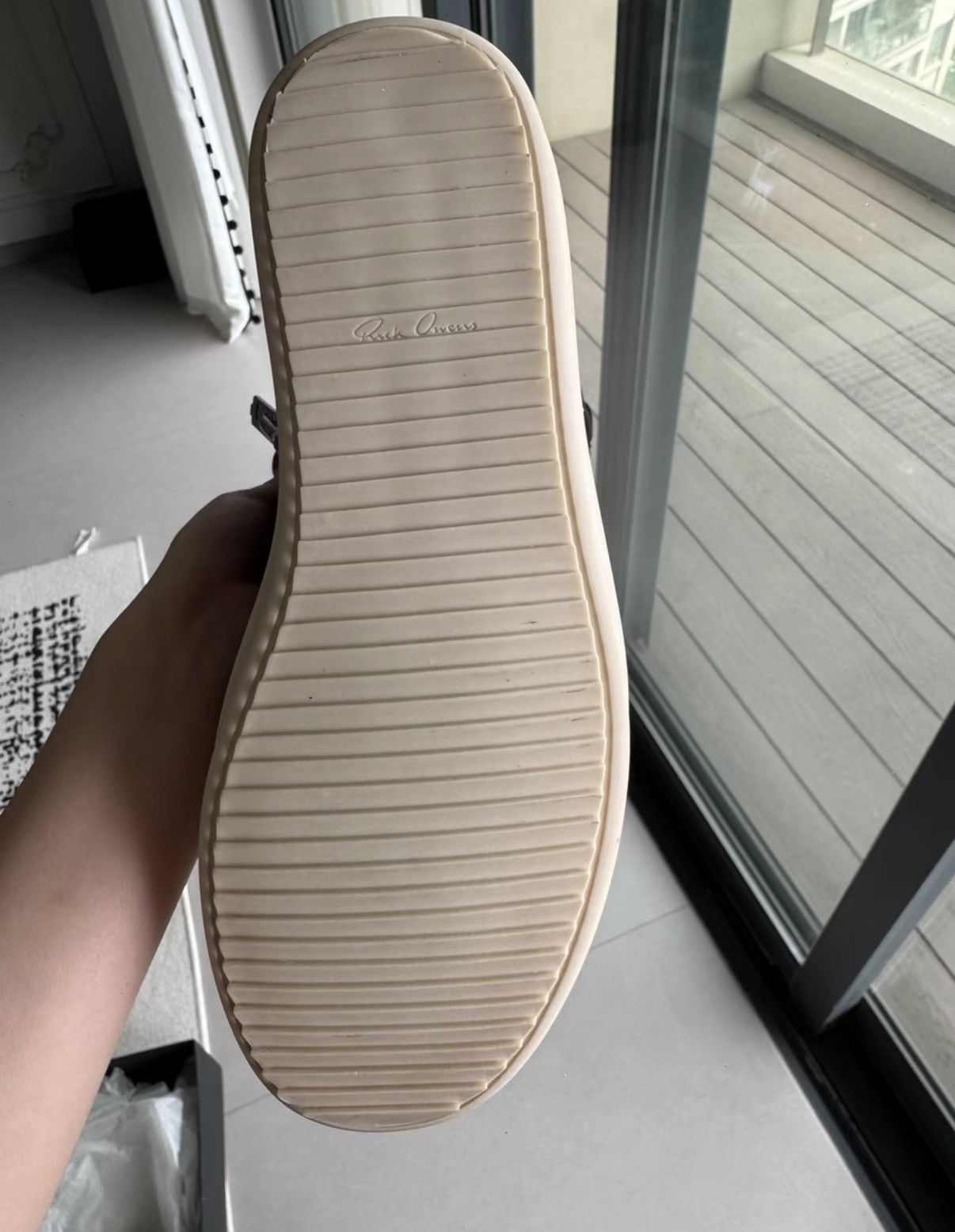 Rick Owens Rick Owens Main Line Reverse Triangle Crocodile Leather K37 Size US 8 / EU 41 - 5 Thumbnail