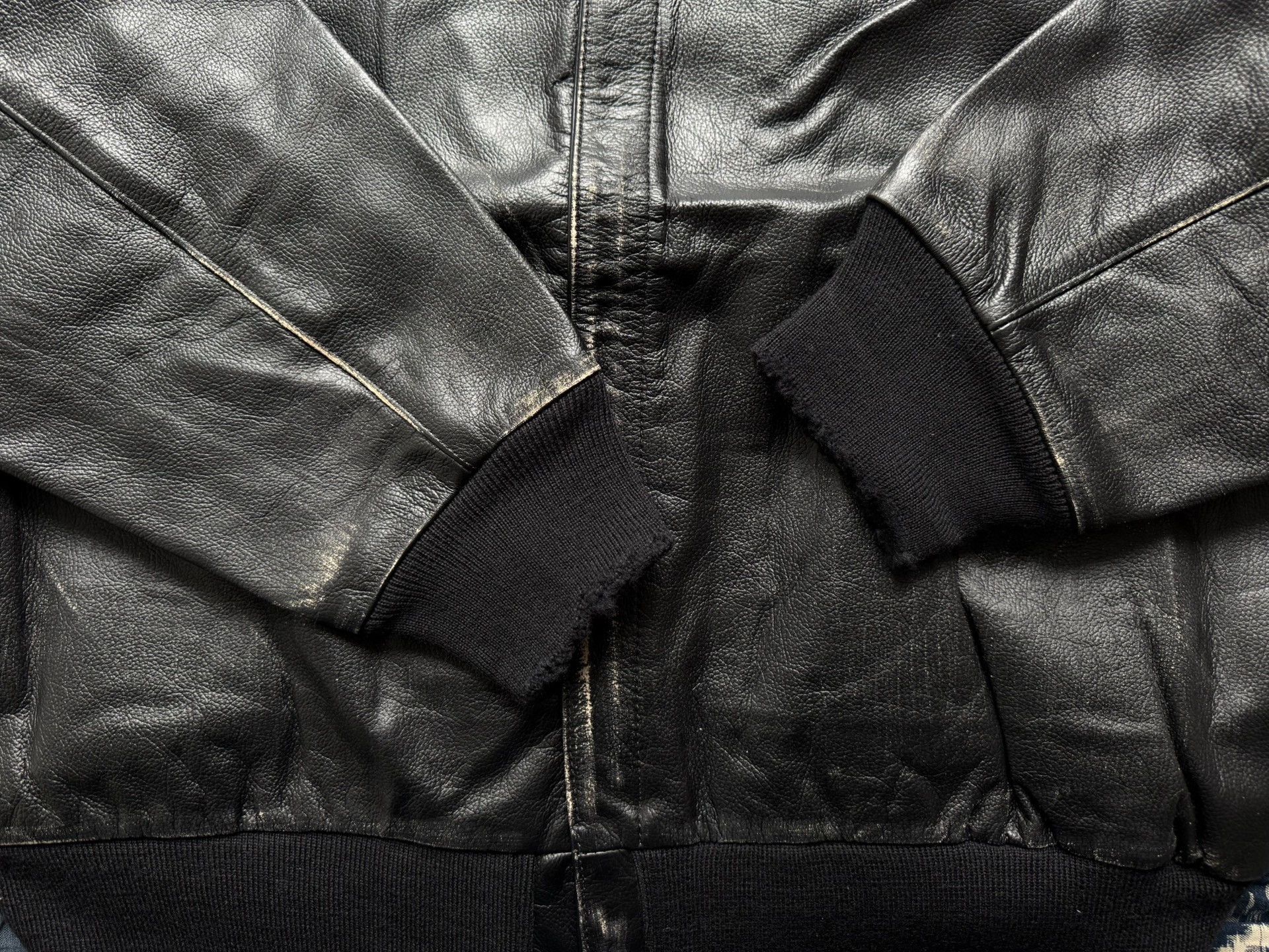Madness MADNESS Leather A2 Aviator Jacket Size US L / EU 52-54 / 3 - 7 Thumbnail