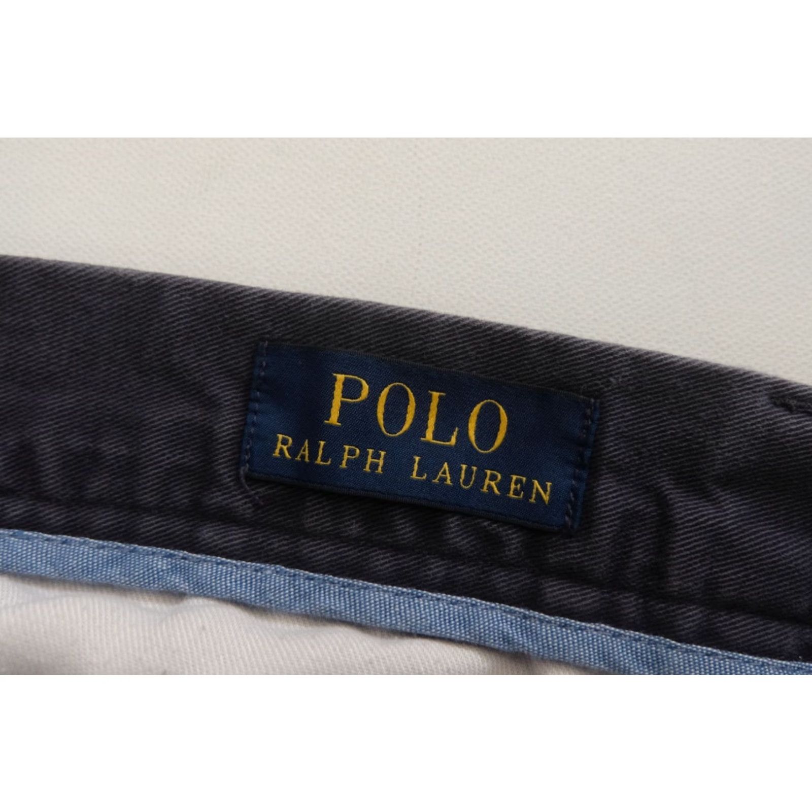 Polo Ralph Lauren RALPH LAUREN POLO VTG 90s Y2K CLASSIC FIT BLUE COTTON CHINO 9" SHORTS MEN SZ 32 Size US XS / EU 42 / 0 - 6 Thumbnail