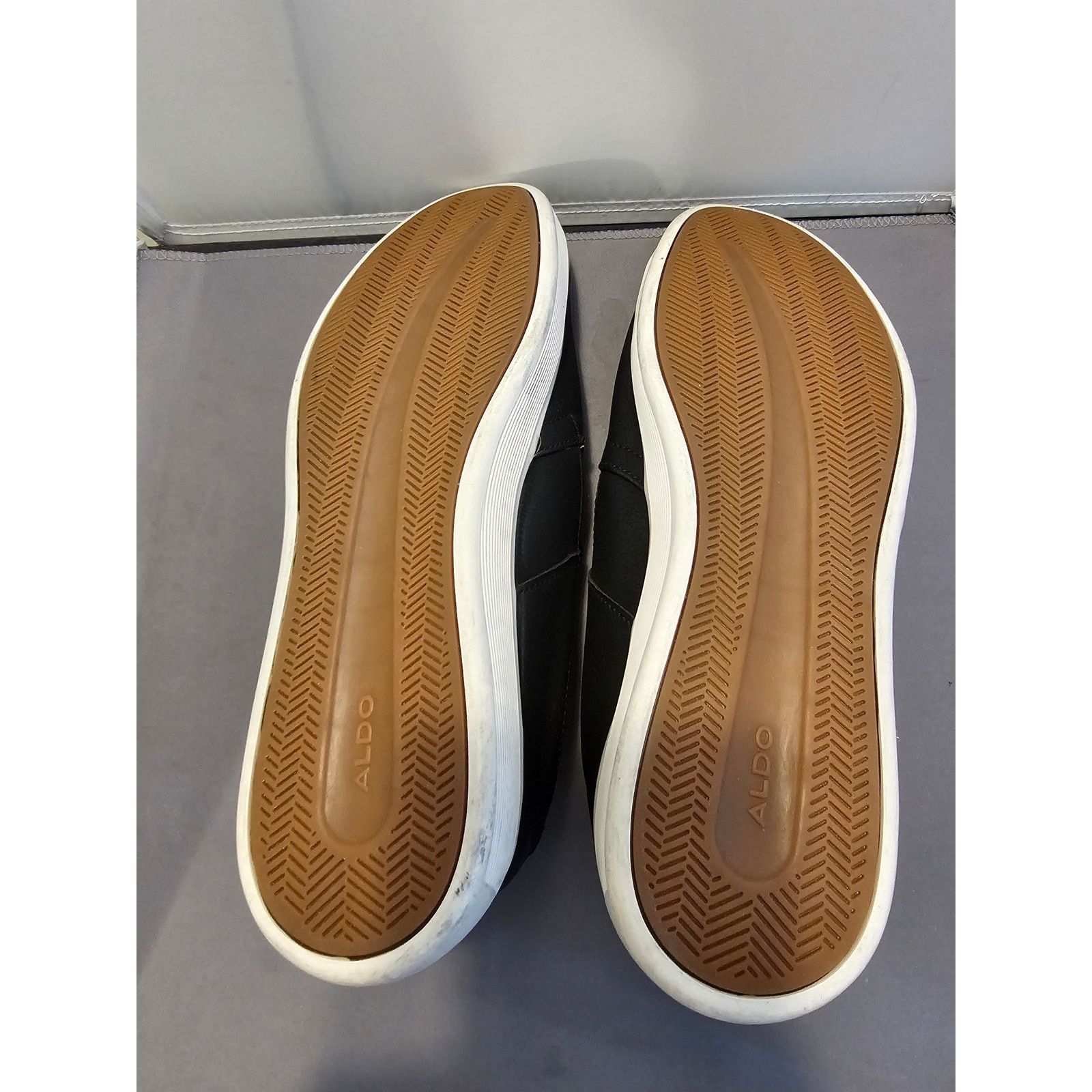 Aldo Aldo Black Slip On Loafers - Mens Size 44 (US 11) - Italy Size US 11 / EU 44 - 8 Thumbnail