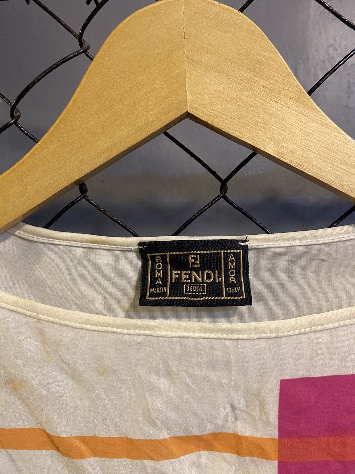 Fendi Fendi Jeans Tanktops Jersey Size XS / US 0-2 / IT 36-38 - 4 Thumbnail