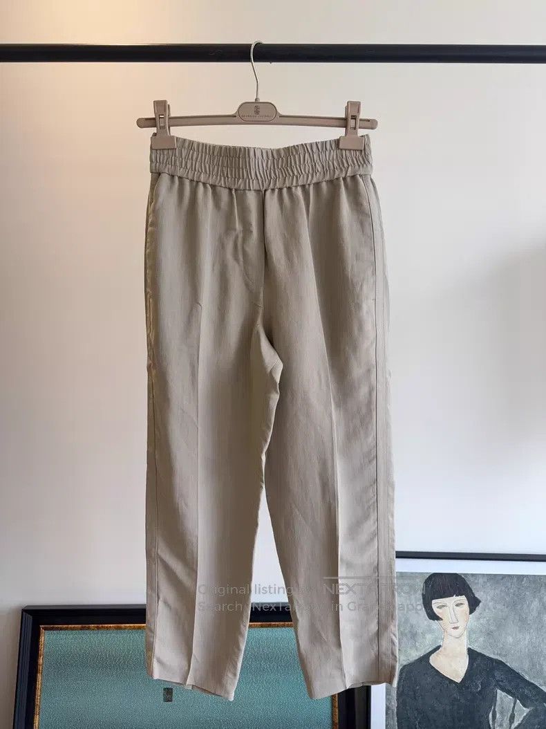 Brunello Cucinelli Brunello Cucinelli Trousers Size 26" / US 2 / IT 38 - 1 Thumbnail