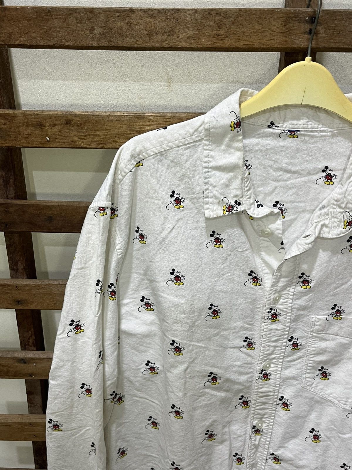 H&M Disney Mickey Mouse button Shirt Size US XXL / EU 58 / 5 - 2 Thumbnail