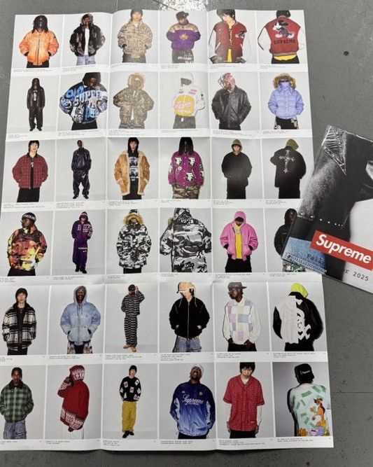 Supreme Supreme Lookbook Poster FW25 Size ONE SIZE - 2 Thumbnail