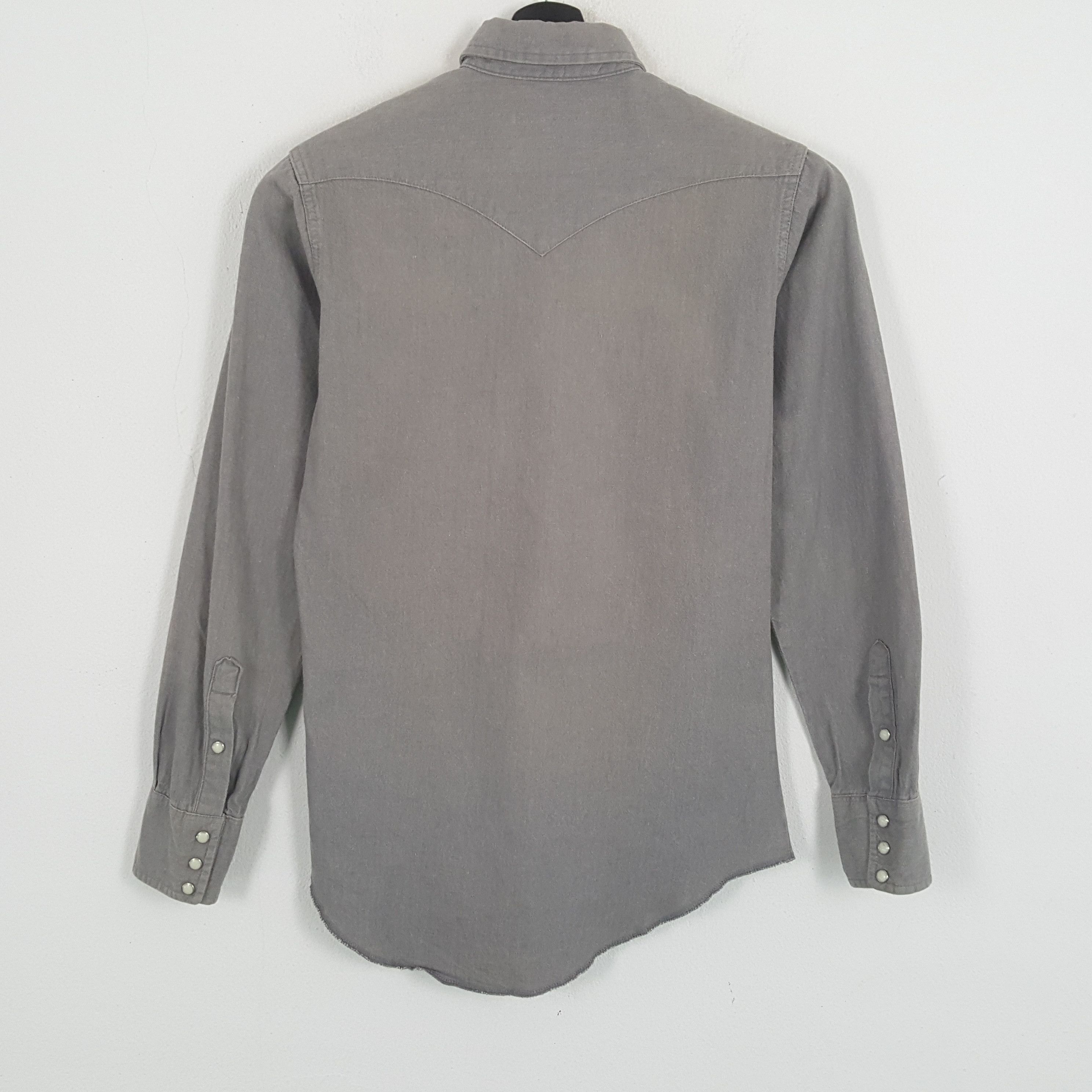 Vintage × Wrangler WRANGLER Casual Style Double Pocket Design Shirt Size US S / EU 44-46 / 1 - 3 Thumbnail