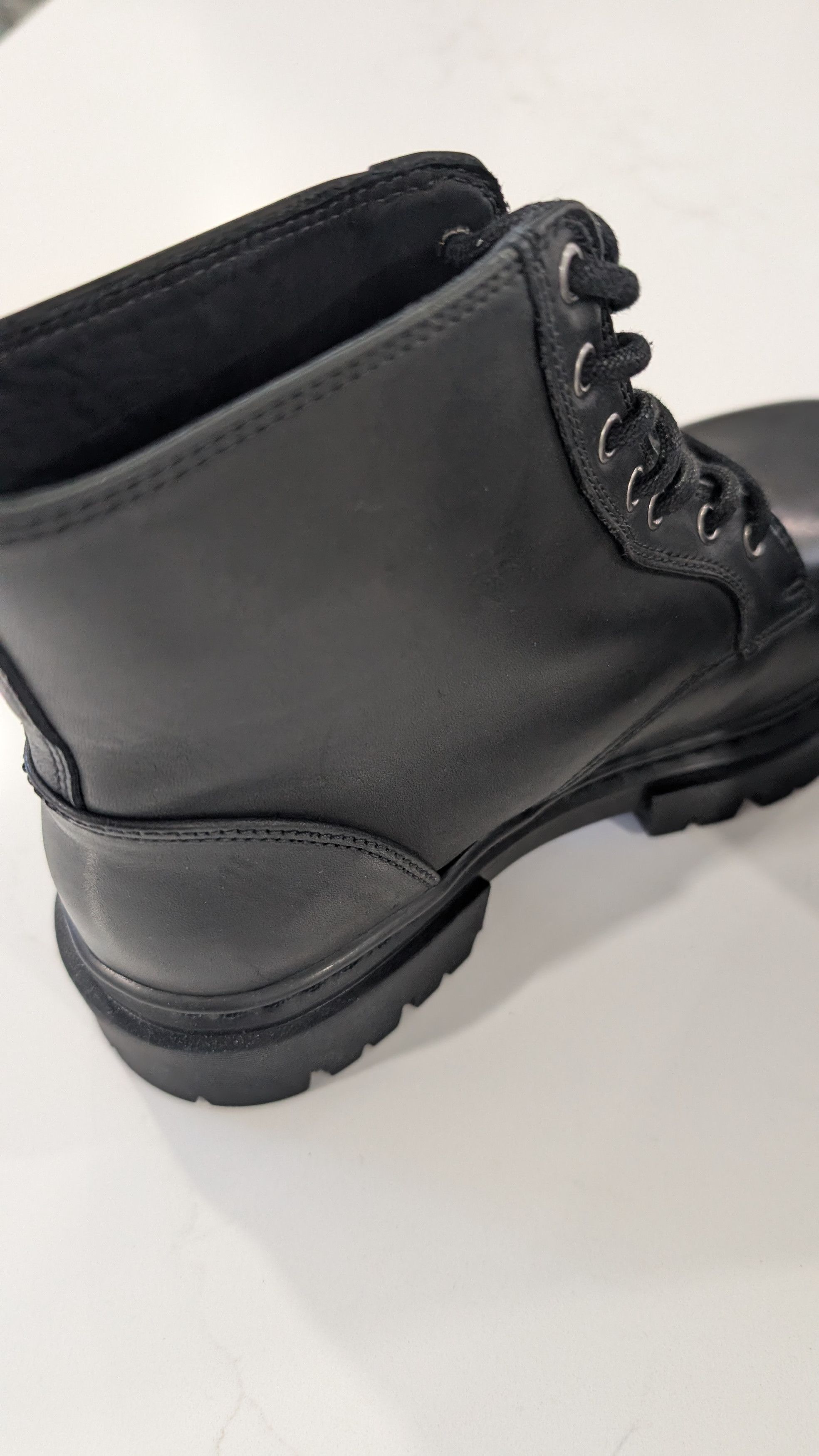 Staud STAUD Henry Combat Boots Black Nappa Leather Size 7 Size US 7 / IT 37 - 9 Thumbnail