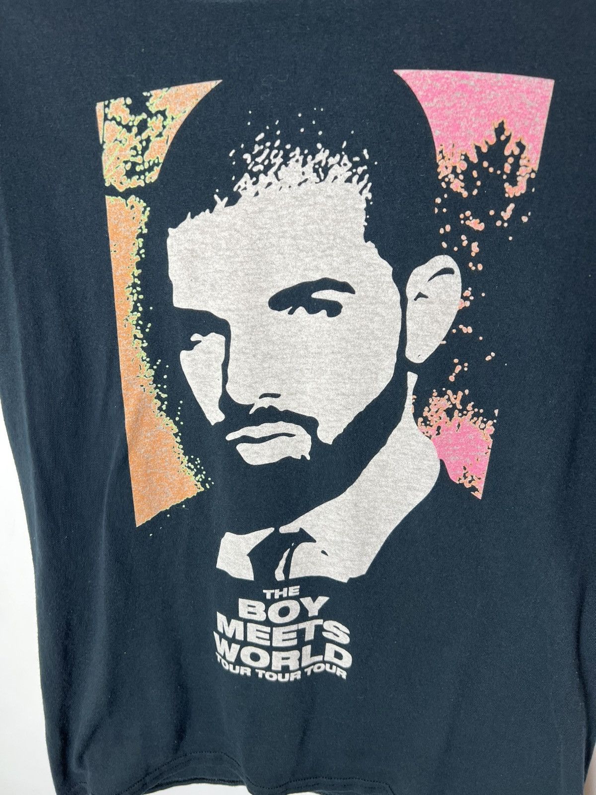 Band Tees Vintage band Rap Drake Boy Meets World Tour T-shirt Size US M / EU 48-50 / 2 - 2 Thumbnail