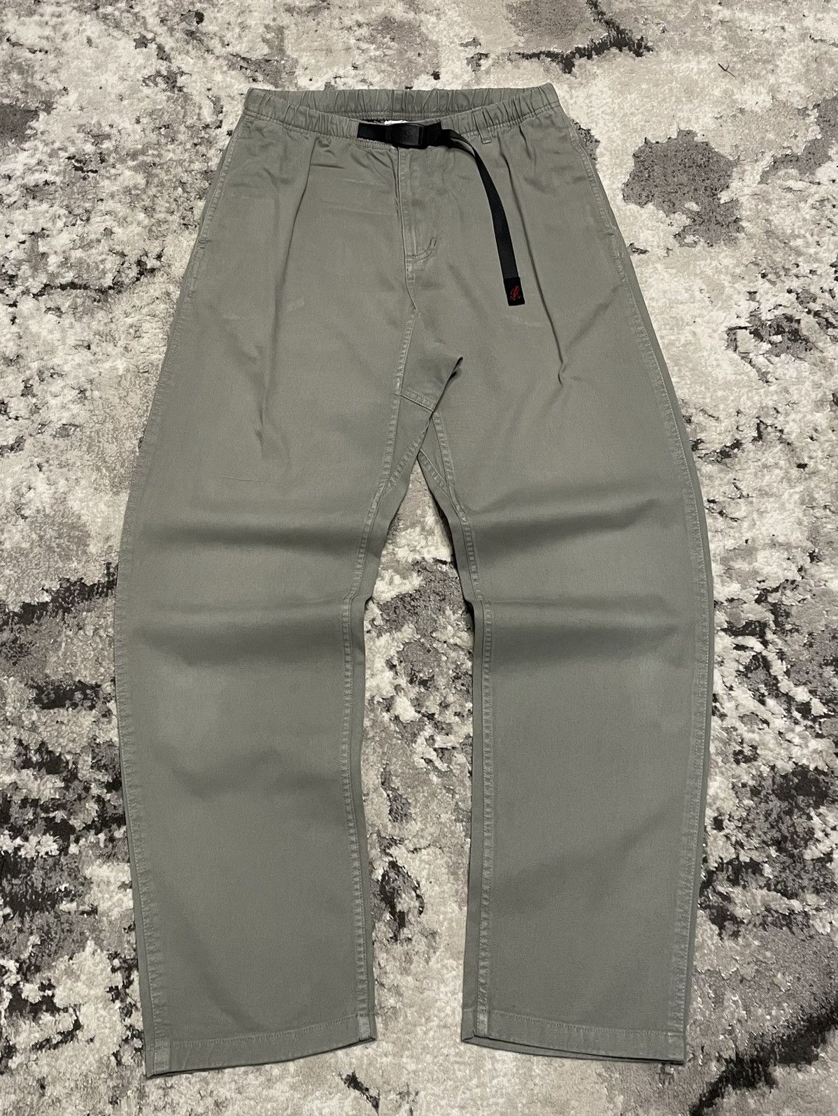 Gramicci Vintage Grammici Belted Wide Leg Gray Pants Junya Miyake Y3 Size US 34 / EU 50 - 3 Thumbnail