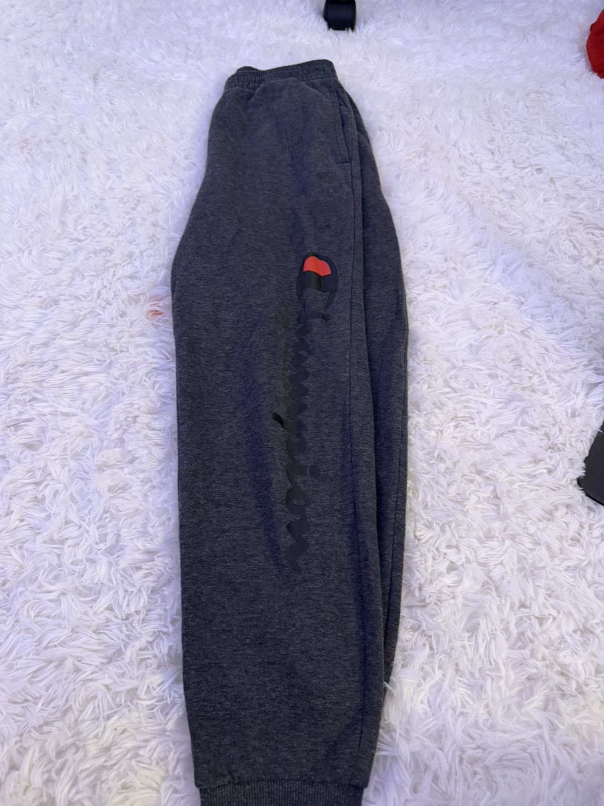 Champion dark gray sweatpants Size US 31 - 2 Thumbnail
