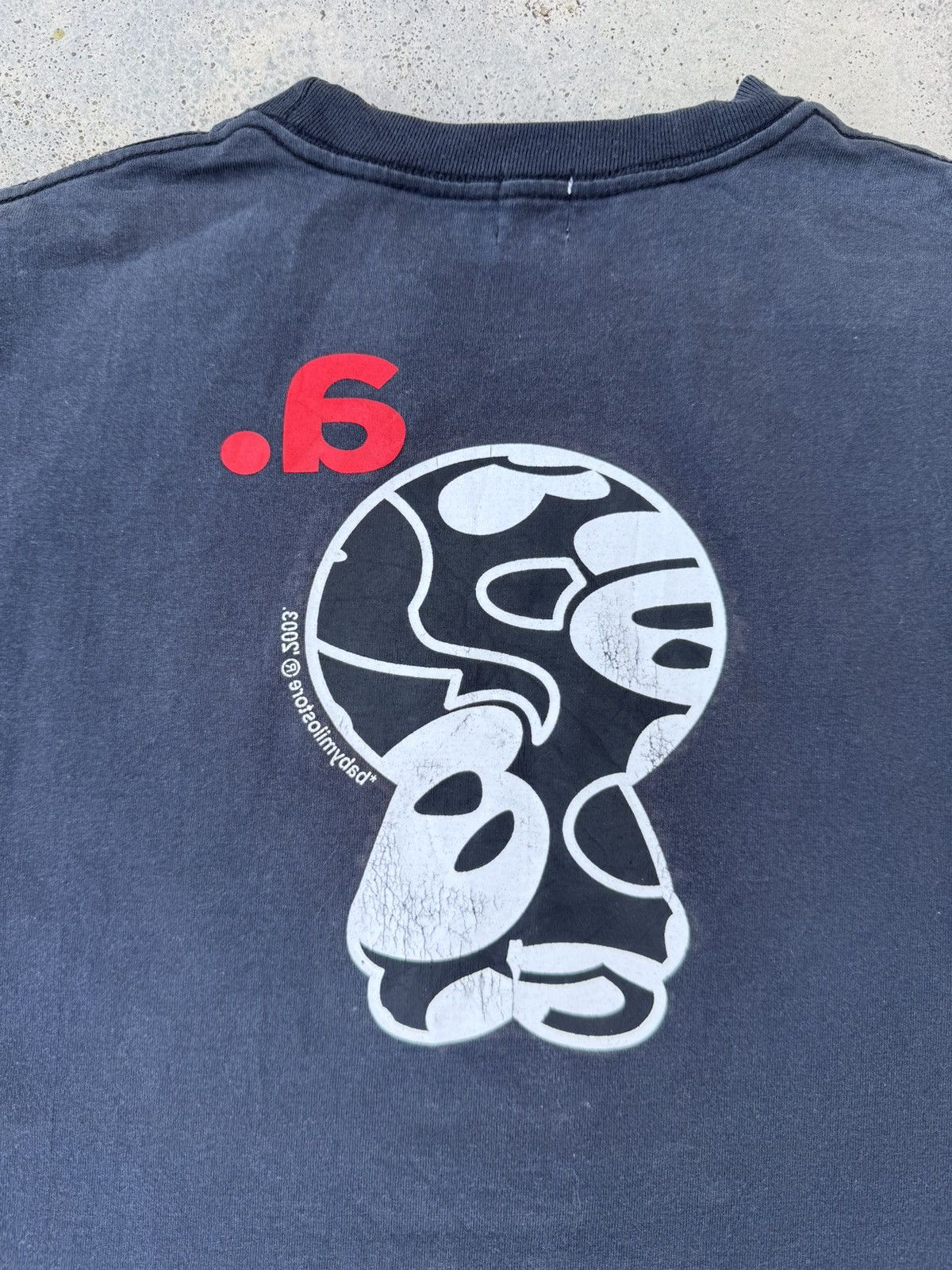 Bape Sun Faded Vintage 2002 Bape Baby Milo Mirror Prints Size US L / EU 52-54 / 3 - 4 Thumbnail