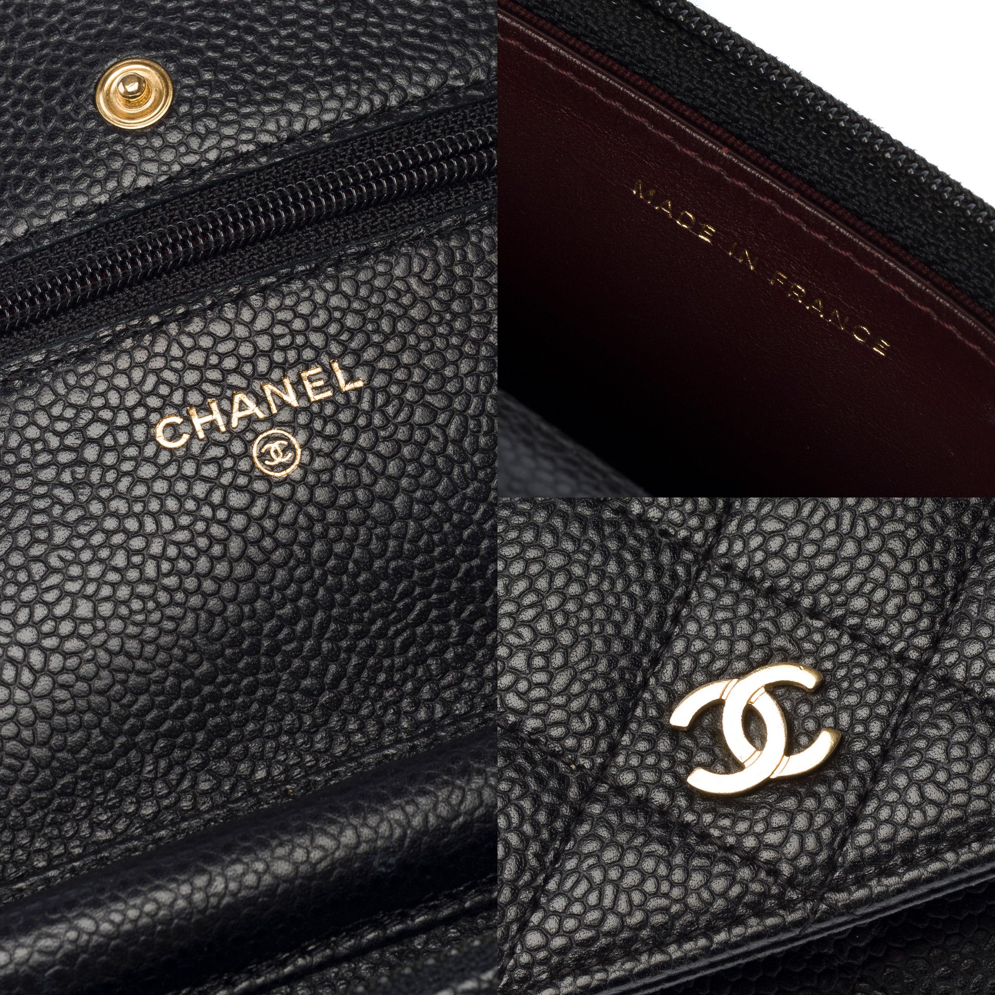 Chanel Chanel Wallet on Chain in Black Leather Size ONE SIZE - 7 Thumbnail