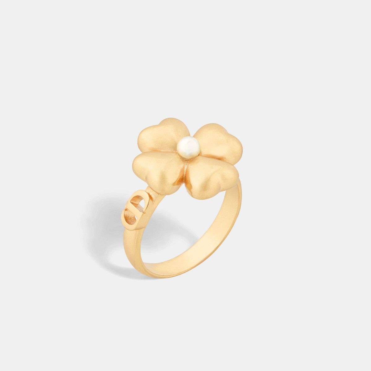 Dior o1bcso1str0126 Size:OS/Lucky Ring in Golden/White Size ONE SIZE - 1 Thumbnail