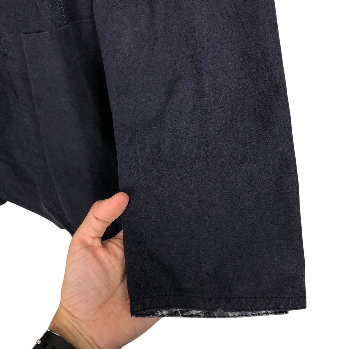 Burberry Burberry Black Label Lightweight Cotton Blazer — Navy Size US L / EU 52-54 / 3 - 16 Thumbnail