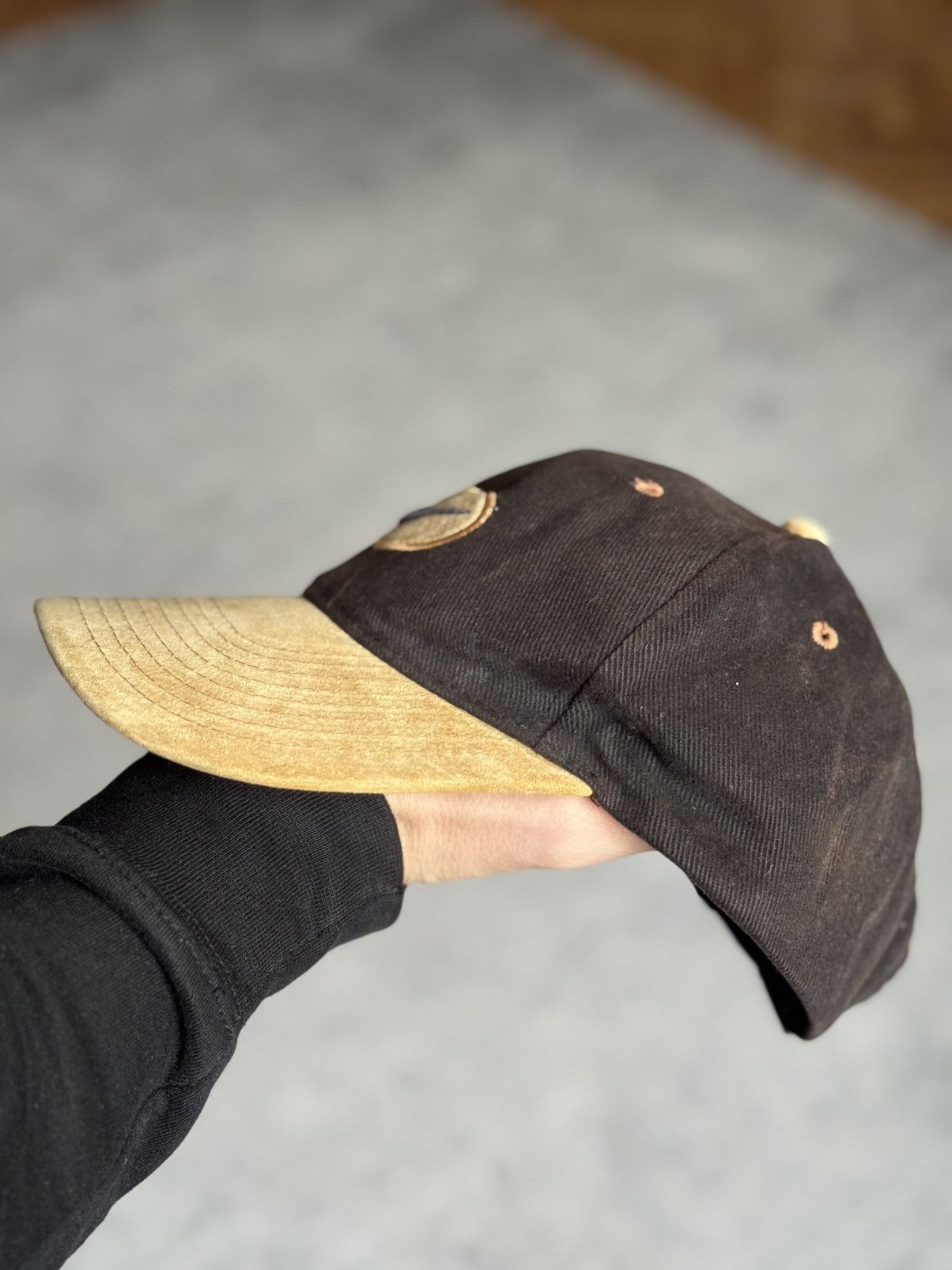 Nike GRAIL🔥HYPE BROWN CAP 90s NIKE TRAVIS SCOTT STYLE RARE Size ONE SIZE - 2 Thumbnail