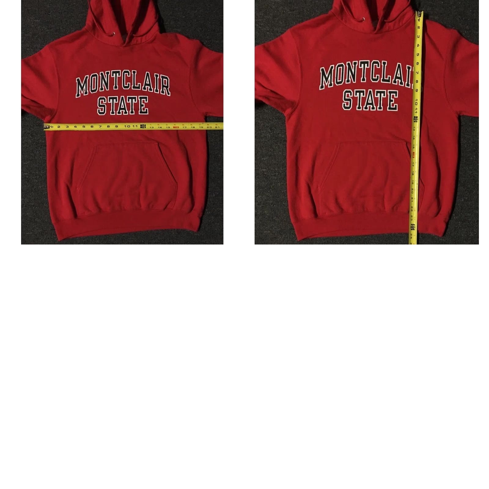 Champion VINTAGE Champion Hoodie Montclair State University Red S Pullover Sweatshirt Men Size US S / EU 44-46 / 1 - 8 Thumbnail