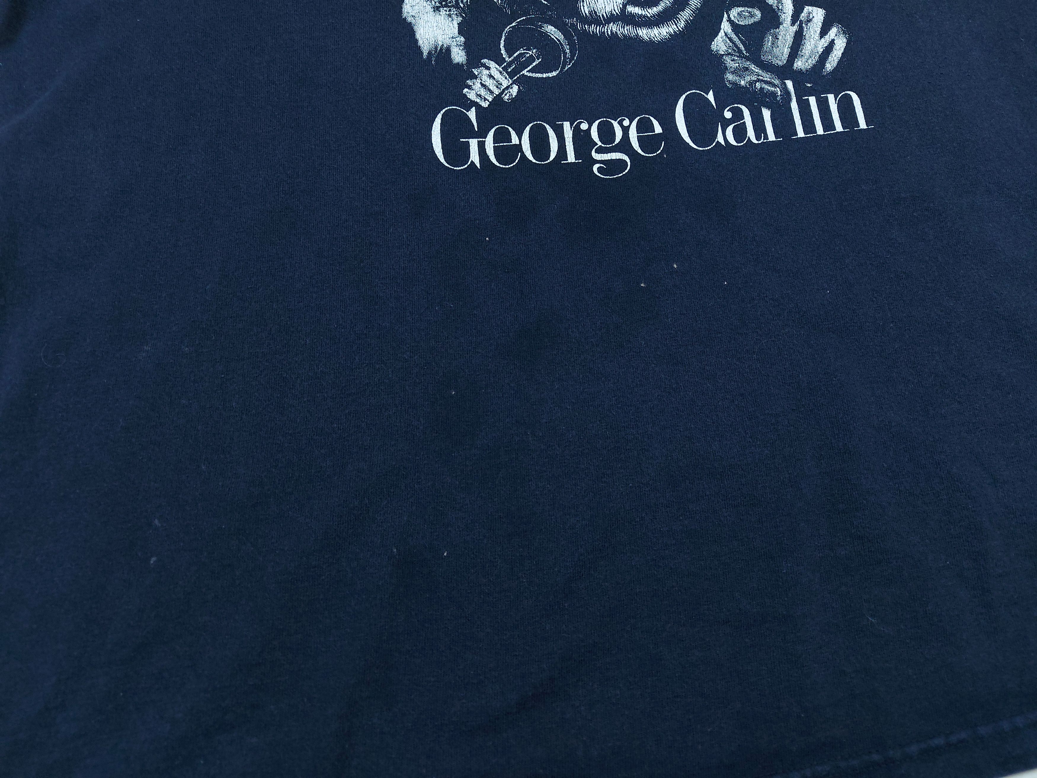 Other × Vintage Vintage 2004 George Carlin Simon Says Go Fuck Yourself TEE Size US XL / EU 56 / 4 - 11 Thumbnail