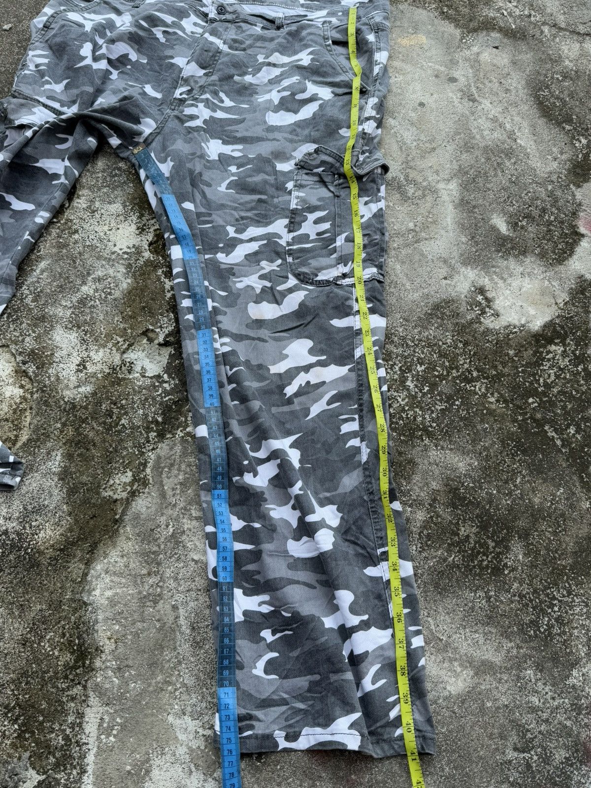If Six Was Nine × Japanese Brand × Le Grande Bleu (L.G.B.) japanese brand camo cargo pants Size US 36 / EU 52 - 6 Thumbnail