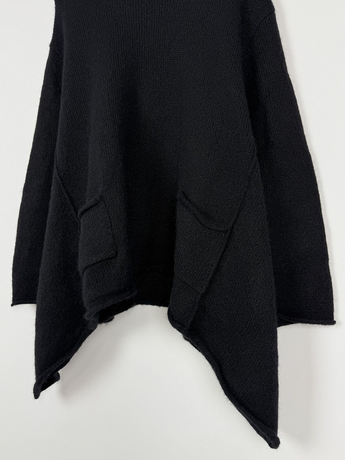 Other Barbara Speer Black Mohair Wool Blend Knit Tunic Sweater 2 Size M / US 6-8 / IT 42-44 - 6 Thumbnail