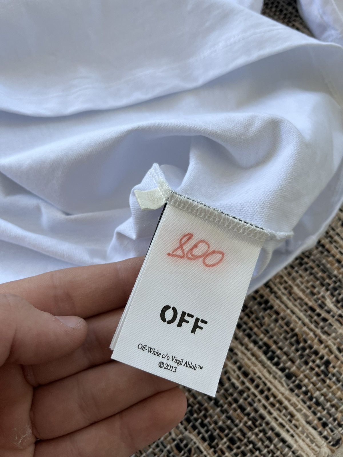 Other Rare Off White style Graphic TShirt White Oversized y2K sk8 Size US M / EU 48-50 / 2 - 14 Thumbnail