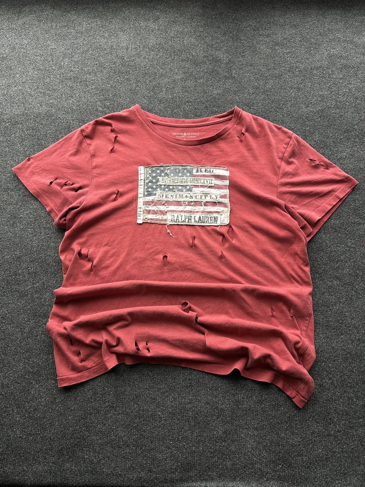 Denim & Supply Ralph Lauren 🚨 RALPH LAUREN DENIM & SUPPLY NATIVE USA T-SHIRT Size US L / EU 52-54 / 3 - 1 Thumbnail
