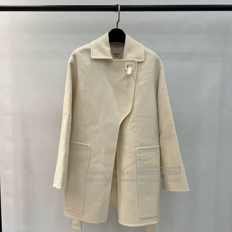 Hermes Hermes Spring/Summer Belted Long White Dress Size XS / US 0-2 / IT 36-38 - 1 Thumbnail