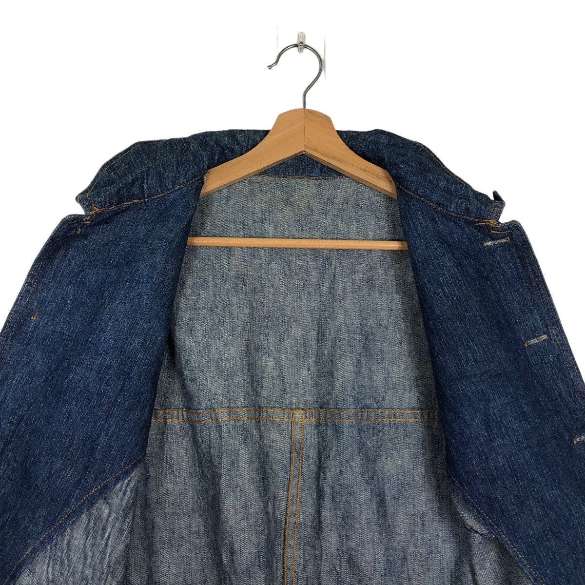 Japanese Brand 🔥90’s Denim Work Jacket Japan Made Size US M / EU 48-50 / 2 - 11 Thumbnail